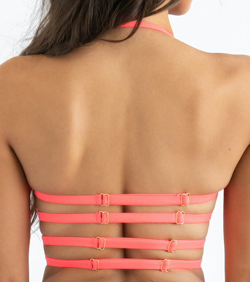 caged bustier top